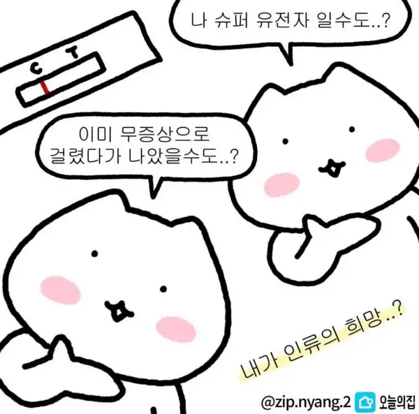 코로나 안걸린ㅅㄹ의ㅅㅈ