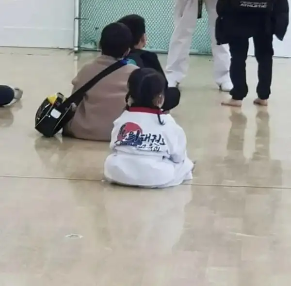 늦둥이 ㄷㅅ 태권도 보냈더니