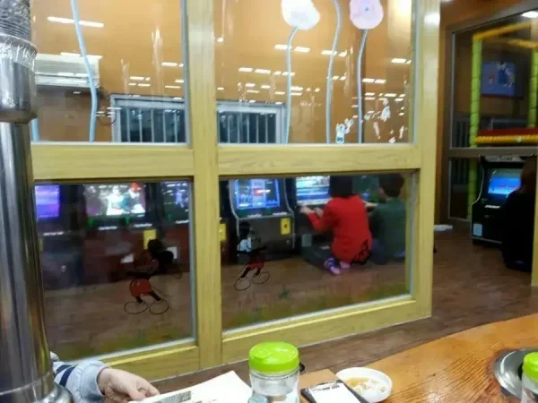 옛날 고기집 모습