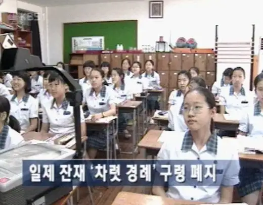 의ㅇㄹ 일제 잔재였던