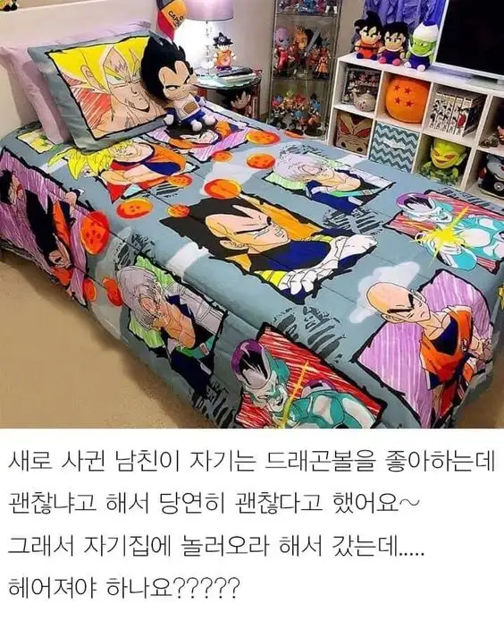 남친 방 꼬라지 보고 헤어지기로 결심한