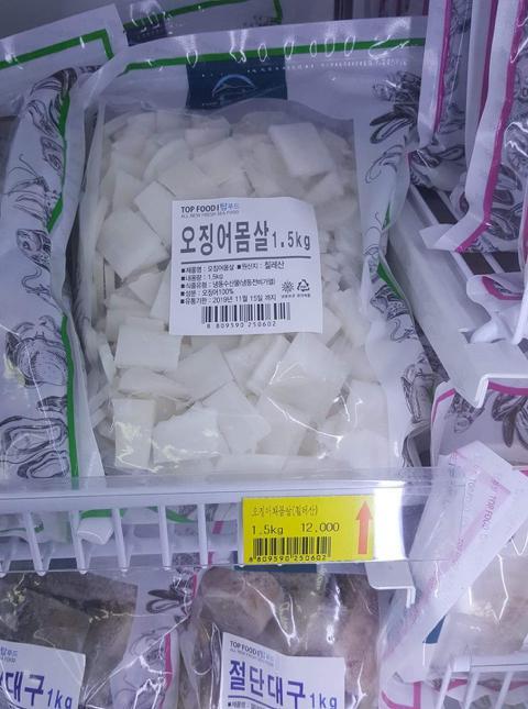 아픈 오징어