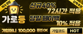 메이저 가로등 (무사고 검증) 먹튀없는 안전보증업체 1순위